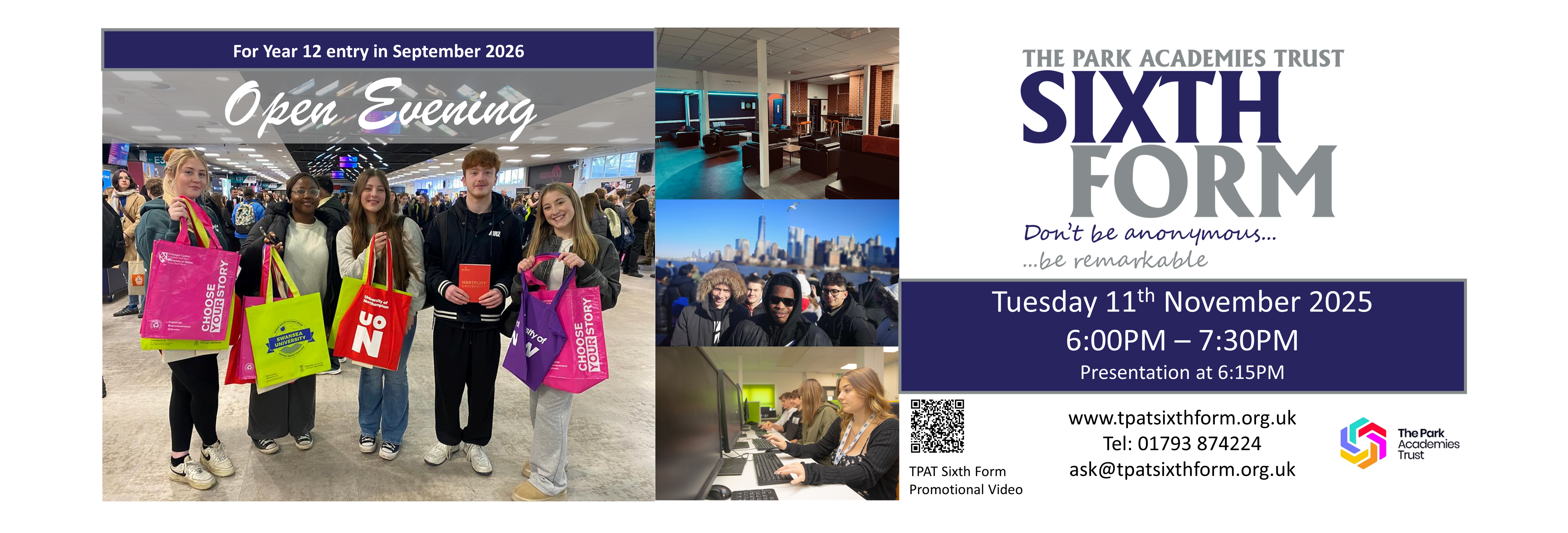 6th Form Open Evening